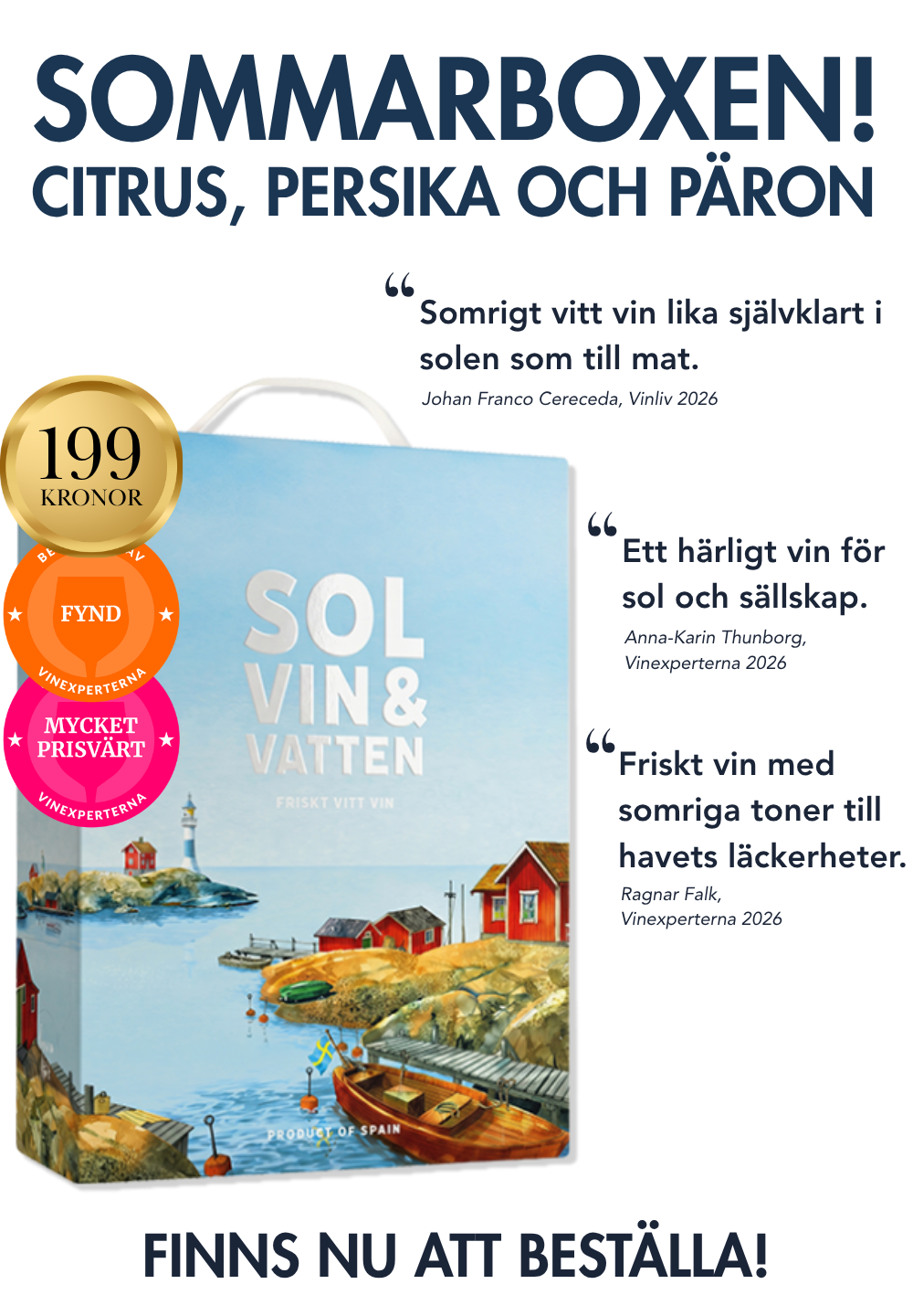 Sol Vin och Vatten